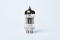 Old electronic tubes lamp, transistor and radio tube Royalty Free Stock Photo