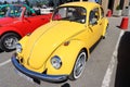 Front view of vintage Volkswagen Beetle parked at Retro & Electro Parade Ploiesti, Cars Inspirations