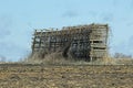 An Old Empty Corn Crib Royalty Free Stock Photo