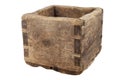 Old empty wooden box Royalty Free Stock Photo