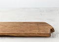 Old empty wooden cutting board Royalty Free Stock Photo
