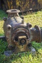 Old engine wrecks
