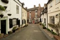 Old English Architecture on Cartway, Bridgnorth Royalty Free Stock Photo