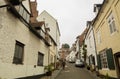 Old English Architecture on Cartway, Bridgnorth Royalty Free Stock Photo