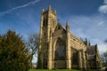 Old English church. Royalty Free Stock Photo