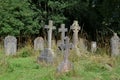 Old English Church cemetery Royalty Free Stock Photo