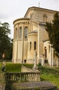 Old English Church and Graveyard