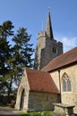 Old English Church. Royalty Free Stock Photo