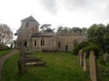 Old Church Graveyard With Graves Royalty Free Stock Photo