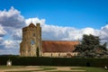 Old English Country Church on a sunny day Royalty Free Stock Photo