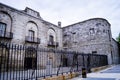 Old Entrance and Stone Wall of Kilmainham, Gaol, the Famous Historical Prison in Dublin Royalty Free Stock Photo