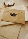 Old envelope Royalty Free Stock Photo