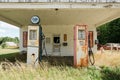 An old Esso gas station in Maine