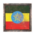 Old Ethiopia flag Royalty Free Stock Photo