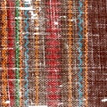Old ethnic canvas fabric texture Royalty Free Stock Photo