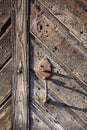 Old European Antique Door Handle Royalty Free Stock Photo