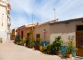 Old european city. Alicante, Spain Royalty Free Stock Photo