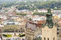 Old european city, vintage architecture