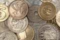 Old european coins Royalty Free Stock Photo