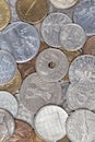 Old european coins Royalty Free Stock Photo