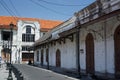 Old European - Dutch style buildings in Kota Lama area Royalty Free Stock Photo