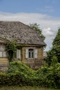 Old European farmhouse window Royalty Free Stock Photo