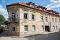 Old European restored building