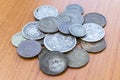 Old expired coins. USSR coins and silver coins