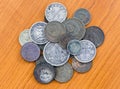 Old expired coins. USSR coins and silver coins