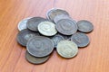 Old expired coins. USSR coins and silver coins