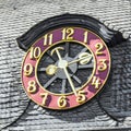 Old exterior clock Royalty Free Stock Photo