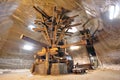 Old extraction salt machine Royalty Free Stock Photo