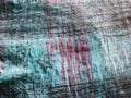 Old Fabric background and texture Royalty Free Stock Photo