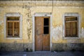 Old facade in Portugal