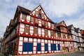 Old Fachwerk house in Wolfenbuttel. Royalty Free Stock Photo