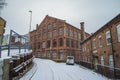 Old factory buildings