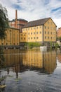 Old factory. Industrial landscape. Norrkoping. Sweden Royalty Free Stock Photo