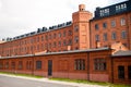 Old factory in Lodz Poland Royalty Free Stock Photo