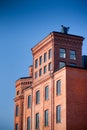 Old factory in Lodz Poland Royalty Free Stock Photo