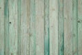 Background old wooden fence. Green background. Royalty Free Stock Photo