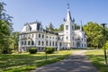 Old fairy-tale palace in Stameriena, Latvia Royalty Free Stock Photo