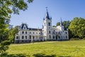 Old fairy-tale palace in Stameriena, Latvia Royalty Free Stock Photo