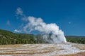 Old Faithful Geyser erupting