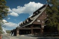 Old Faithful Lodge Royalty Free Stock Photo