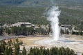 Old Faithful from Observation point