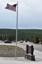 Old Faithful Visitor Center at Yellowstone National Park in Wyoming