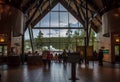 Old Faithful Visitors Center View