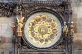Old Famous Astronomical Clock Detail,Prague