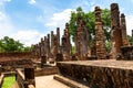 Old famous temple, Wat Yai Chaimongkol Ayutthaya, Thailand, Ayuthaya