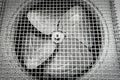 Old fan aircondition Royalty Free Stock Photo